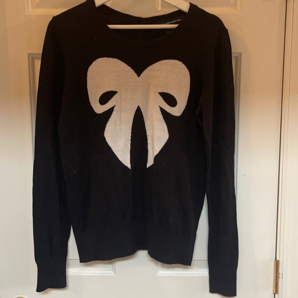 French Connection - bow front sweater